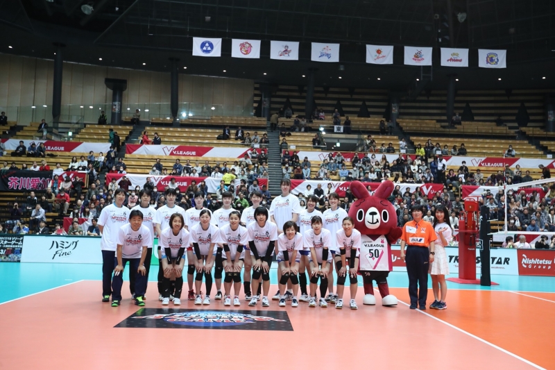 Vリーグオールスターの写真をアップしました!