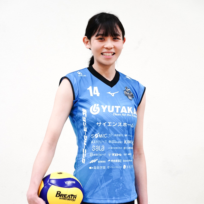 14 狩野 亜衣 ブレス浜松女子バレーボールクラブオフィシャルサイト 